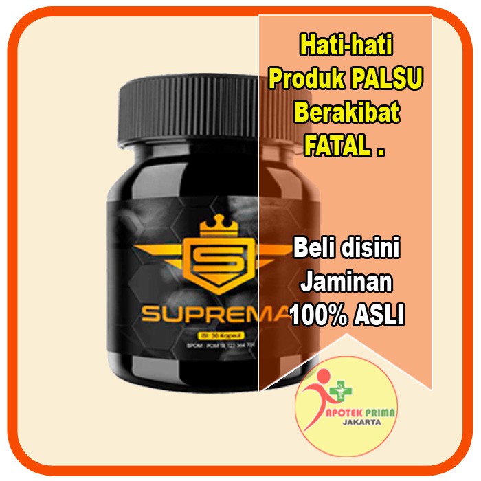 Obat Herbal Suprema Asli BPOM Caps