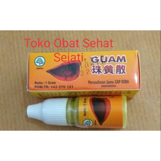 GUAM / ZHU HUANG SAN Bisa Obat Sariawan Dewasa dan bayi