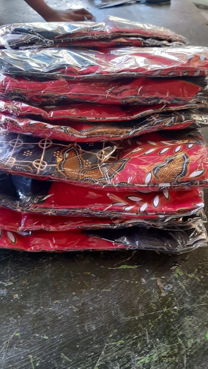 Pakaian Wanita/tunik Batik/zipper Depan/batik Modern Af679