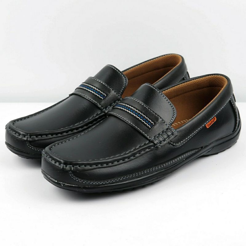 Sepatu Loafers Kulit Casual Simple dan Nyaman (Betrand 03)