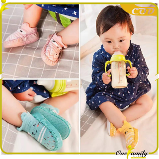 ONE 0002 Sepatu  Anak Bayi Baby Prewalker Shoes Socks 