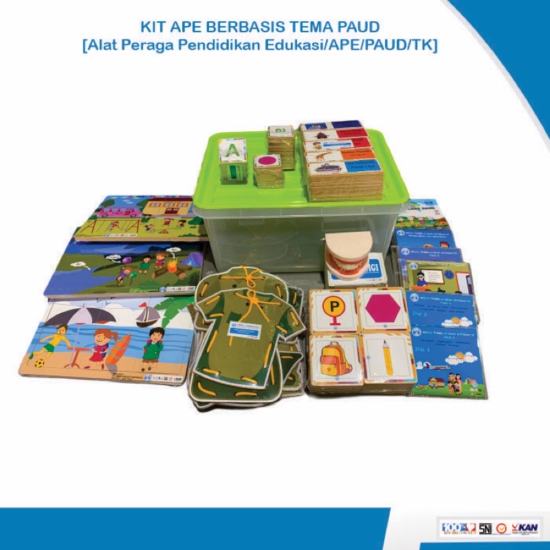 APE BERBASIS TEMA PAUD [ Alat Peraga Edukasi/APE/PAUD/TK]
