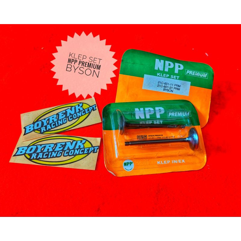 KLEP SET / PAYUNG KLEP YMH BYSON SET IN EX NPP PREMIUM - BOYRENK RACING