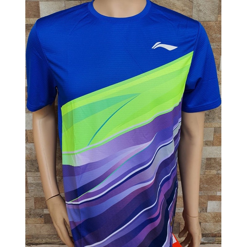 Kaos badminton lining - Baju Badminton Bulutangkis Li ning Original 100%