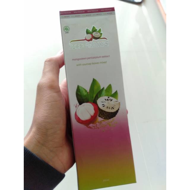 

HERBAL ACE MAXS kulit manggis + daun sirsak