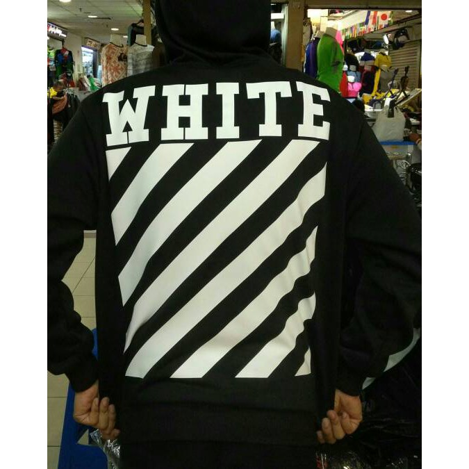 Jaket Hoodie Off White Premium Cotton