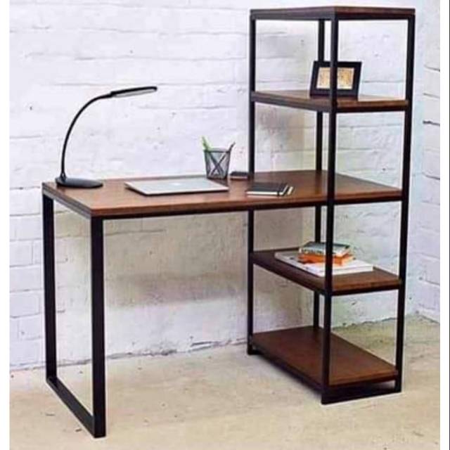 Meja Kantor Industrial - Meja Kerja - Meja Minimalis