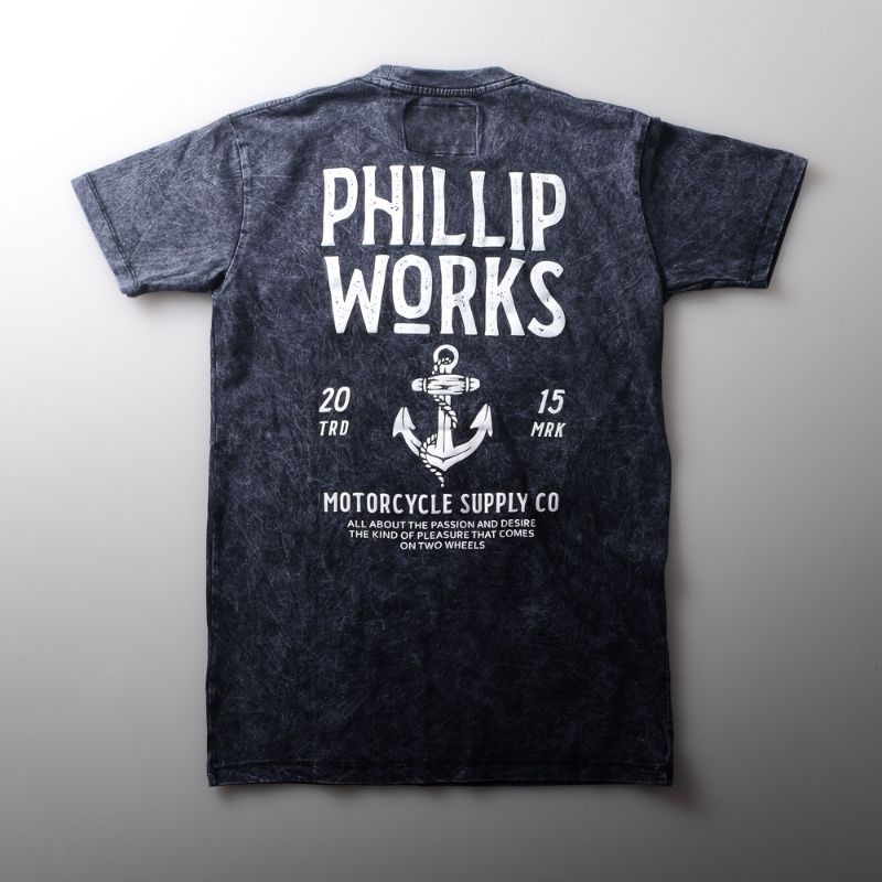 STHIRA | TSHIRT ANCHOR PHILLIP WORKS | KAOS RIDING | KAOS DISTRO | KAOS KEREN