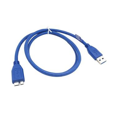 Kabel USB 3.0 HDD External Harddisk Eksternal AM Micro B 60cm NYK