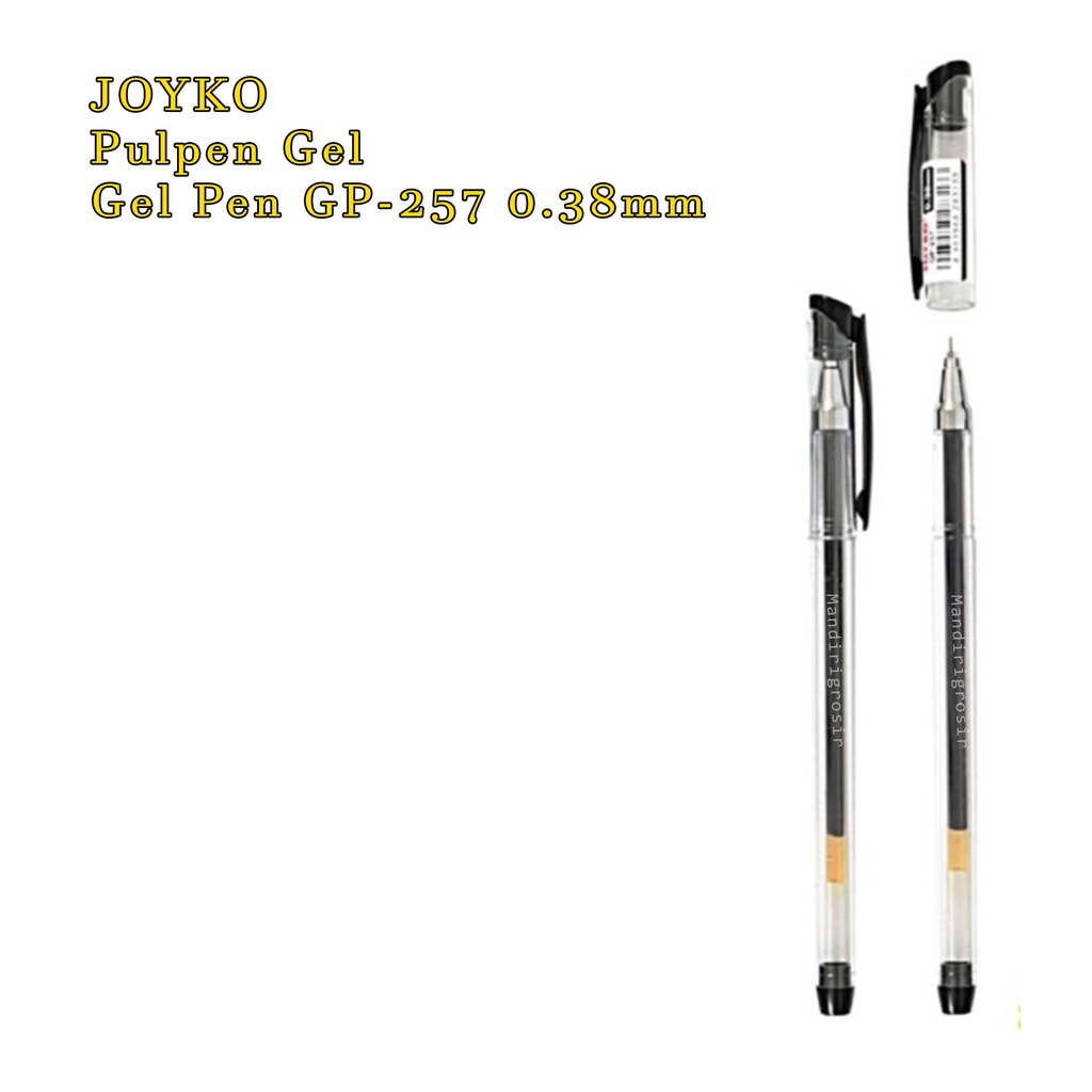 Ballpen Joyko * Joyko * Pulpen gel * Point gel * GP- 257 * 0.38 mm