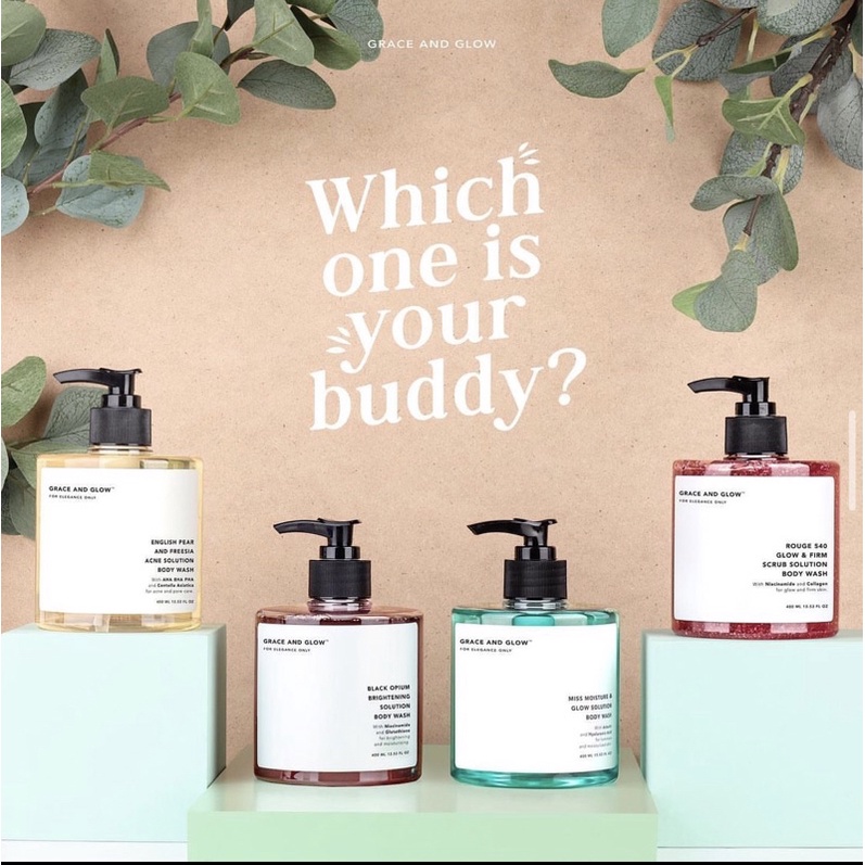 Grace and Glow body wash | Shampo