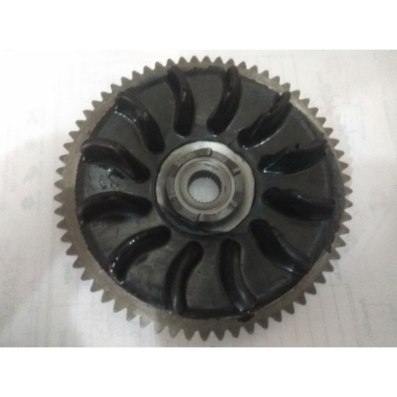 Gigi kipas stater Lawan rumah roller Vario 110