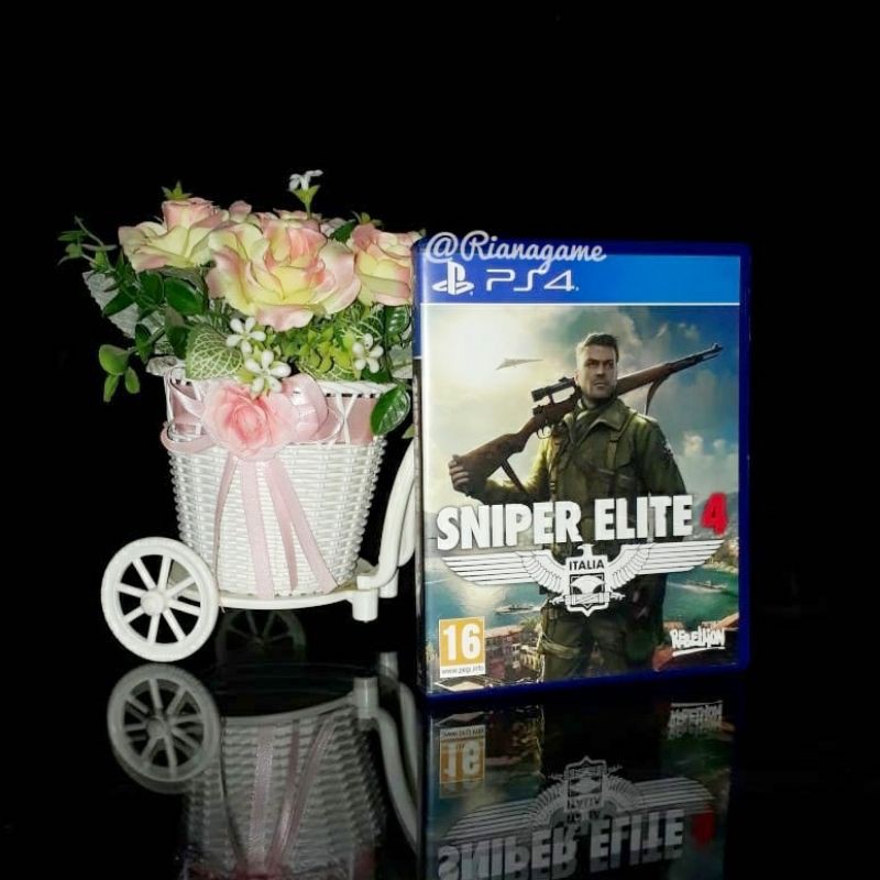 BD Kaset PS4 Sniper Elite 4 Game CD PS 4 Bekas Second Mulus