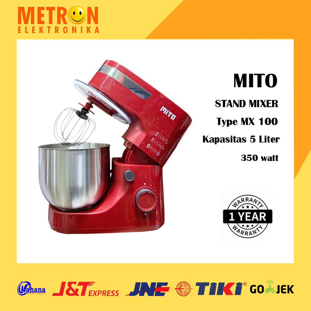 MITO MX 100 / STAND MIXER 5 LITER 350 WATT / MX100