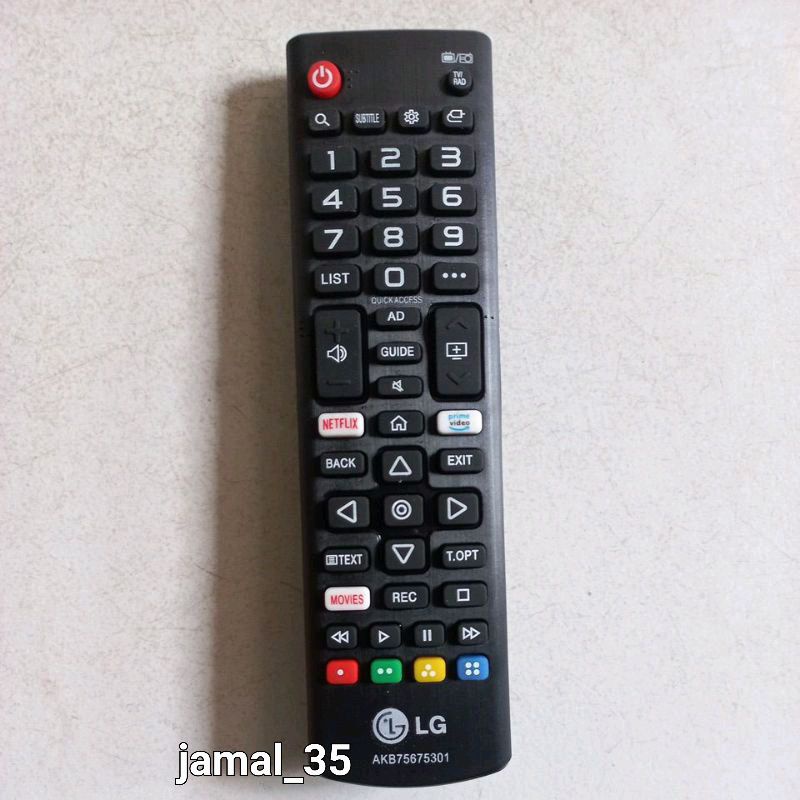 REMOT TV LG SMART TV LED/LCD AKB75675301