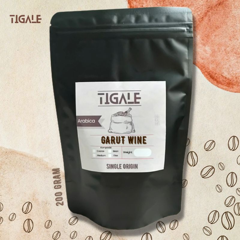 

TIGALE - KOPI ARABIKA GARUT WINE 200G