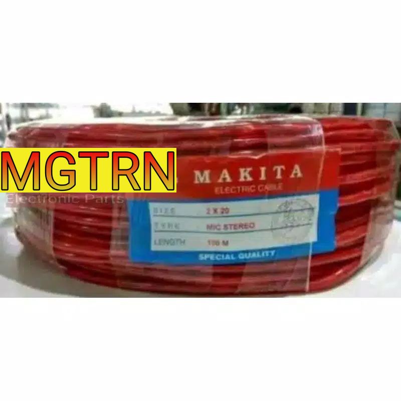 Kabel Mic Microphone Stereo Makita {per meter}