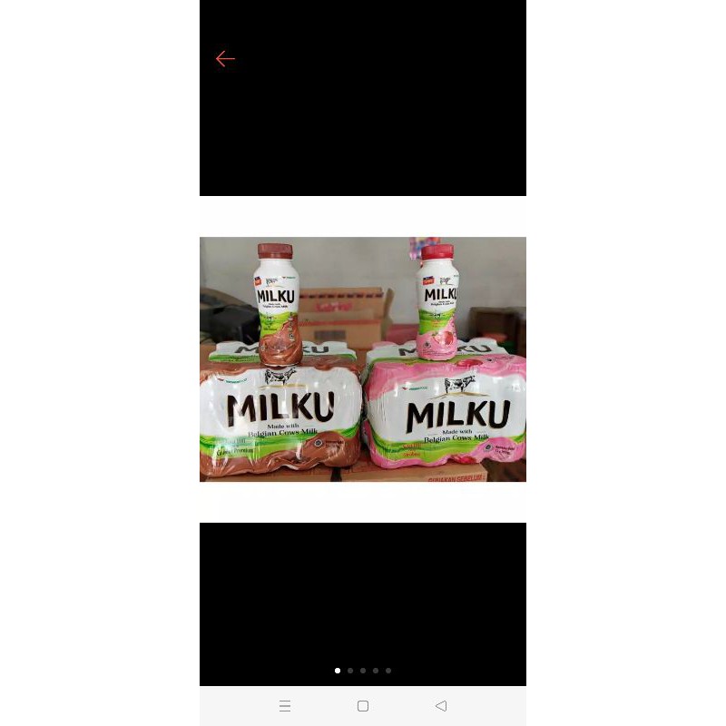 MILKU SUSU UHT 200ML ORIGINAL. HARGA GROSIR/TERMURAH