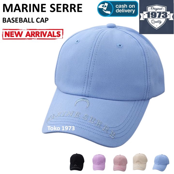 Baseball cap : MARINE SERRE - Topi Baseball Topi Pria Topi Wanita Topi Olahraga