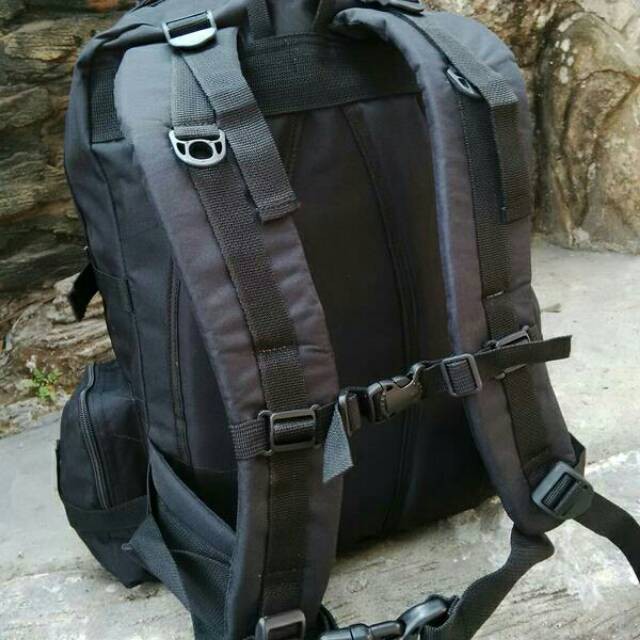 Termurah Ransel army lebanon hitam Polyester/ D300 / Cordura