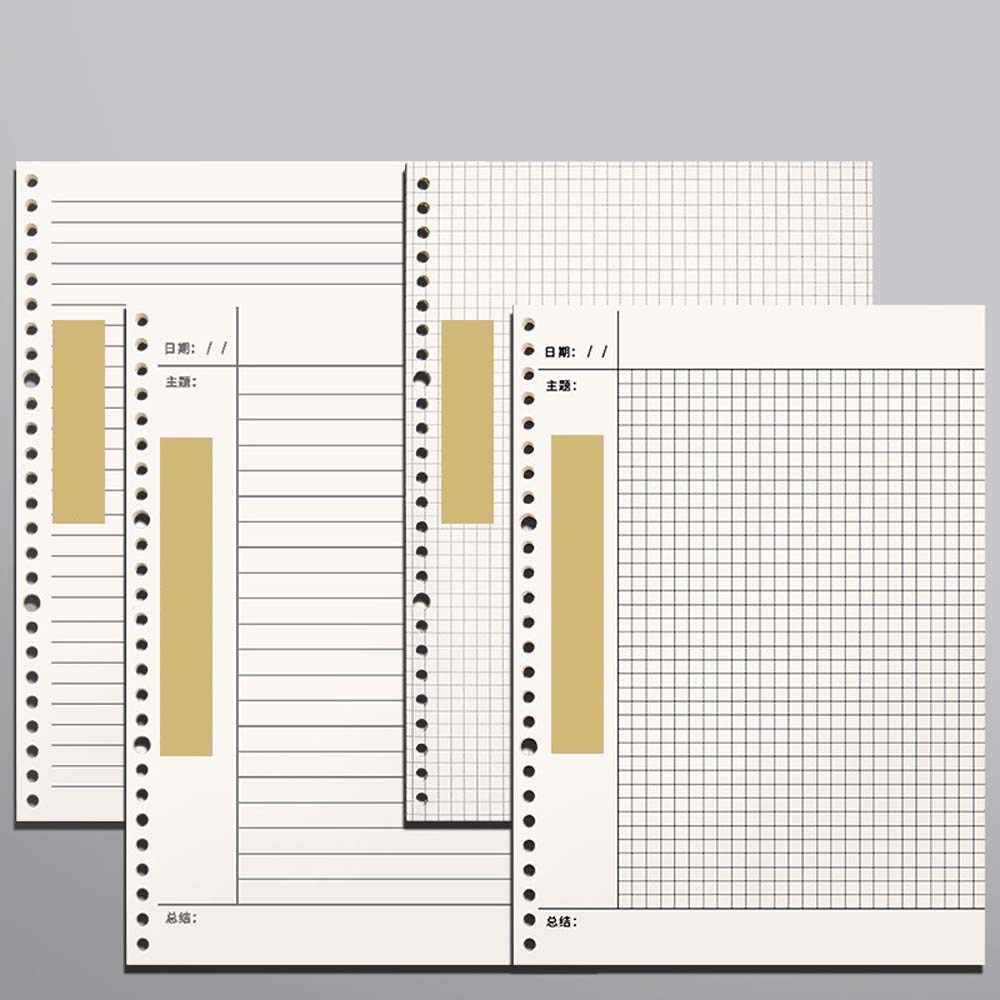 CORNELL Lanfy 60 Lembar Kertas Loose Leaf Ukuran A5 / B5 Untuk Buku Catatan / Diary