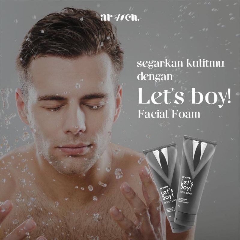 ARVVEN FACIAL FOAM LET’S GIRL &amp; LET’S BOY!