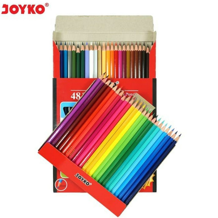 

Color Pencil / Pensil Warna Joyko CP-48PB / 48 Warna extra serutan