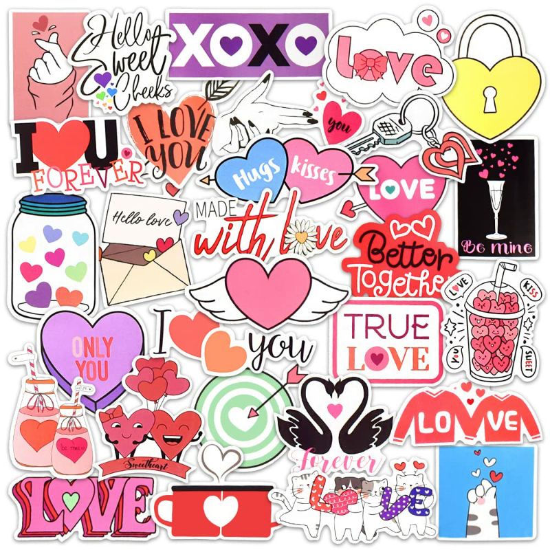 

Stiker Aesthetic Love Pack Style 260370