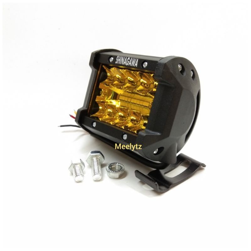 Lampu tembak sorot Led CWL 20 mata 2 mode diam dan kedip 12/24volt