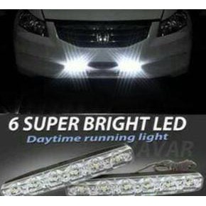 lampu drl 6led mobil drl led