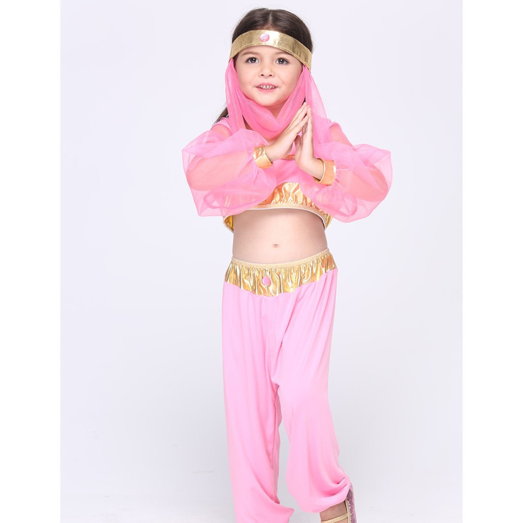 Costume Halloween Party Anak Belly Dance Xl Tb125 Cm princess