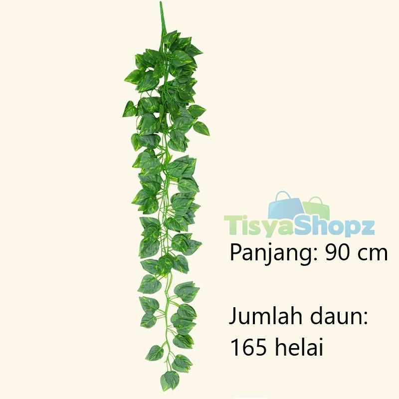 DAUN JUNTAI X9 TINGGI 90 CM / DAUN RAMBAT JUNTAI / DAUN GANTUNG