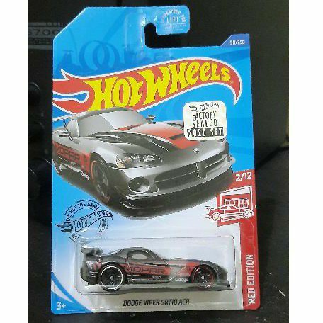 Hot Wheels Dodge Viper SRT10 ACR FS 2020 red edition