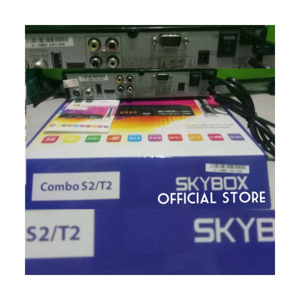 SkyBox A1 Combo HD DVB-S2  DVB-T2 Reicever Parabola Bergaransi