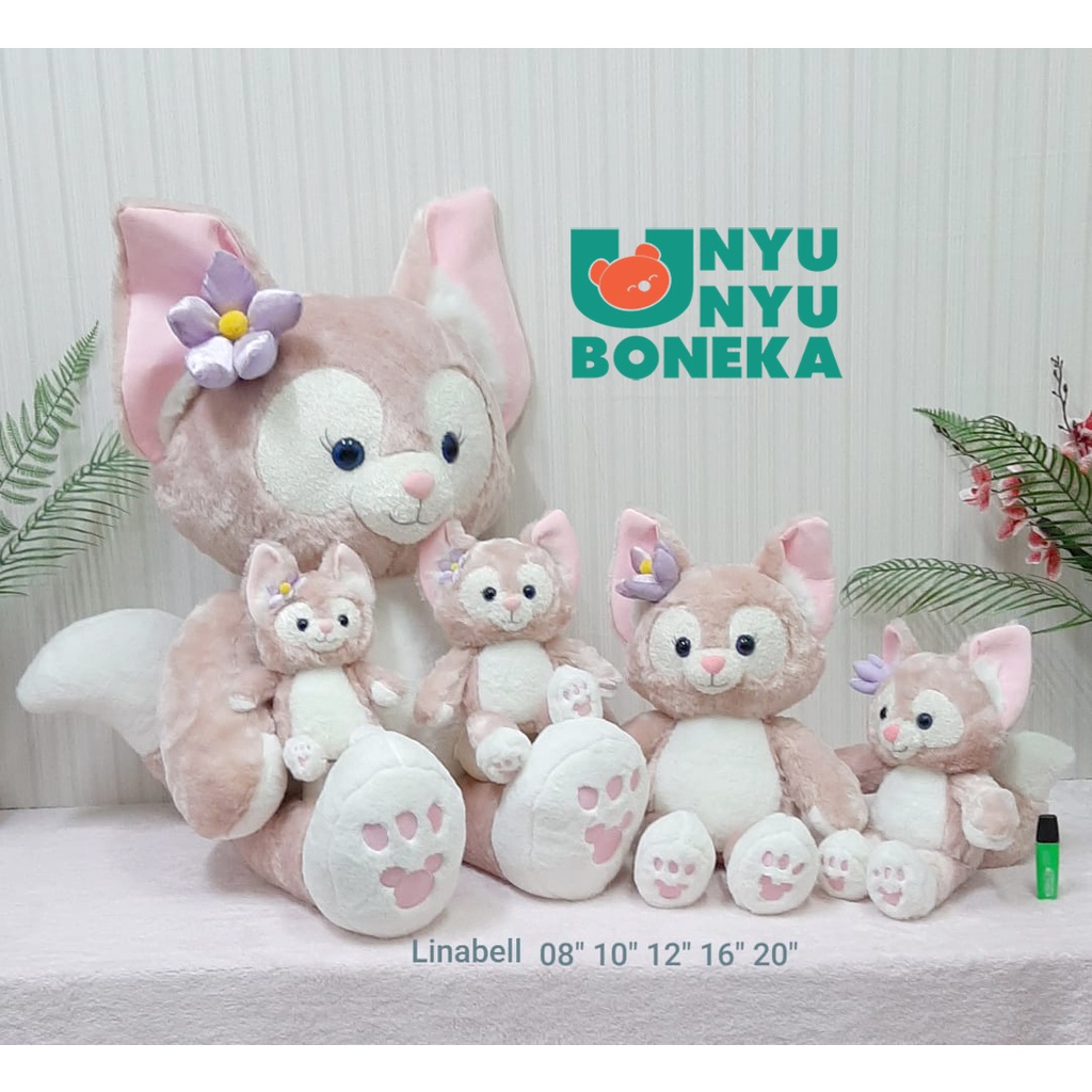 Boneka LinaBell size 20cm/25cm/30cm/40cm/50cm/animal/karakter/hadiah