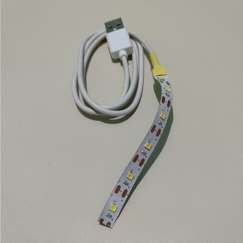 LED Strip 5V + USB Bisa Untuk Hiasan Aquarium Lampu Akrilik