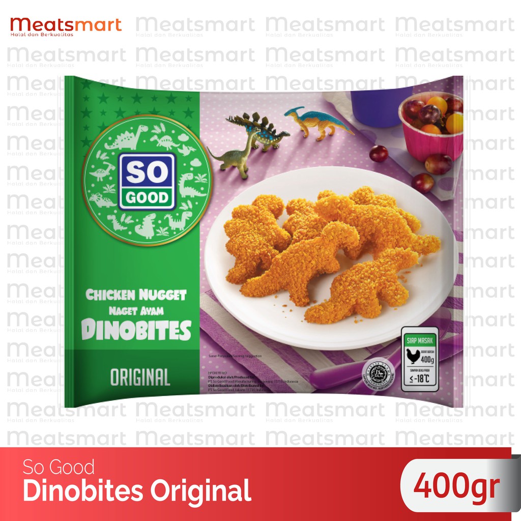 

SO GOOD CHICKEN NUGGET DINOBITES ORIGINAL 400gr