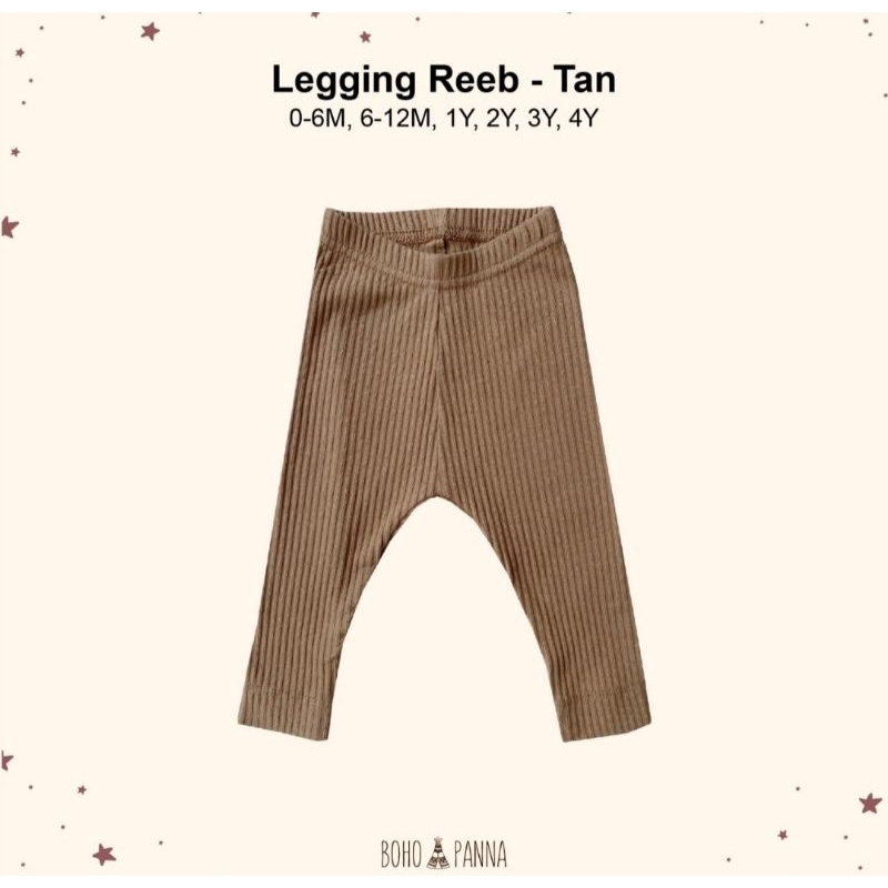 Legging Reeb Bohopanna / Legging Anak Unisex / Legging Anak Polos