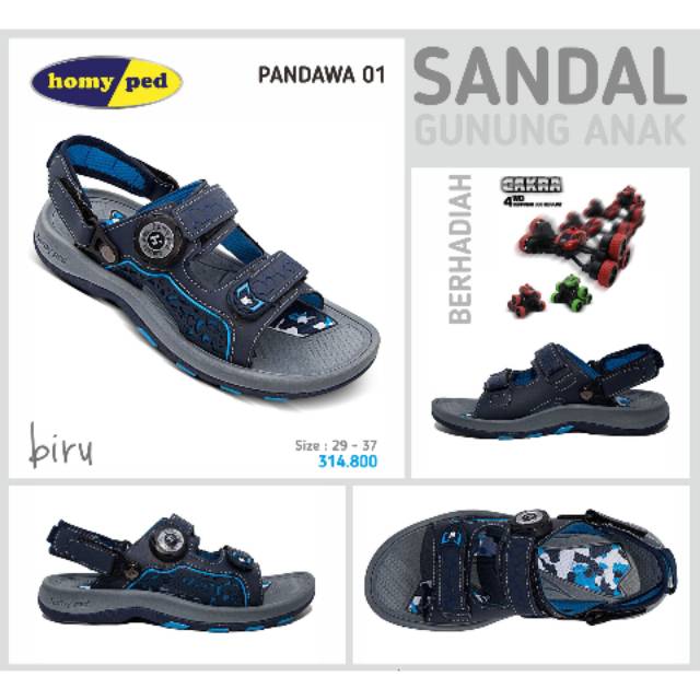 Homyped Pandawa 01 Sandal Gunung Anak