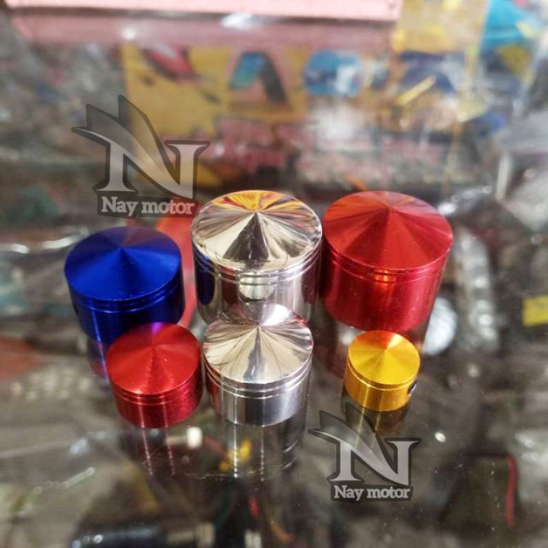 tutup baut variasi ukuran 14 stainless dan warna