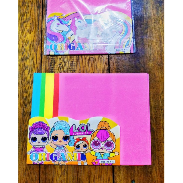 

Kertas Origami Murah (double side) isi 25lembar