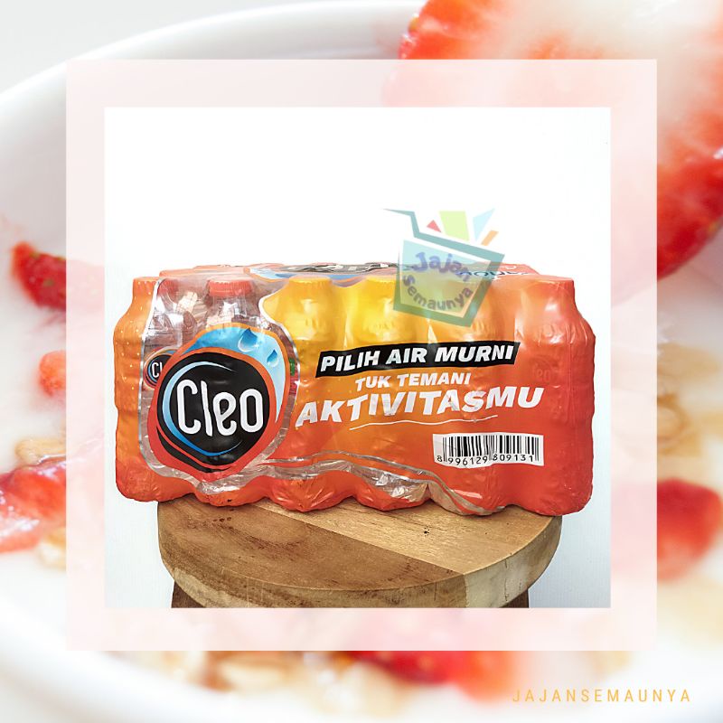 

Cleo botol mini 220 ml x 24 pcs (1 tray)