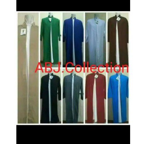 jubah luaran habaib ustadz jubah saudi ustadz polos