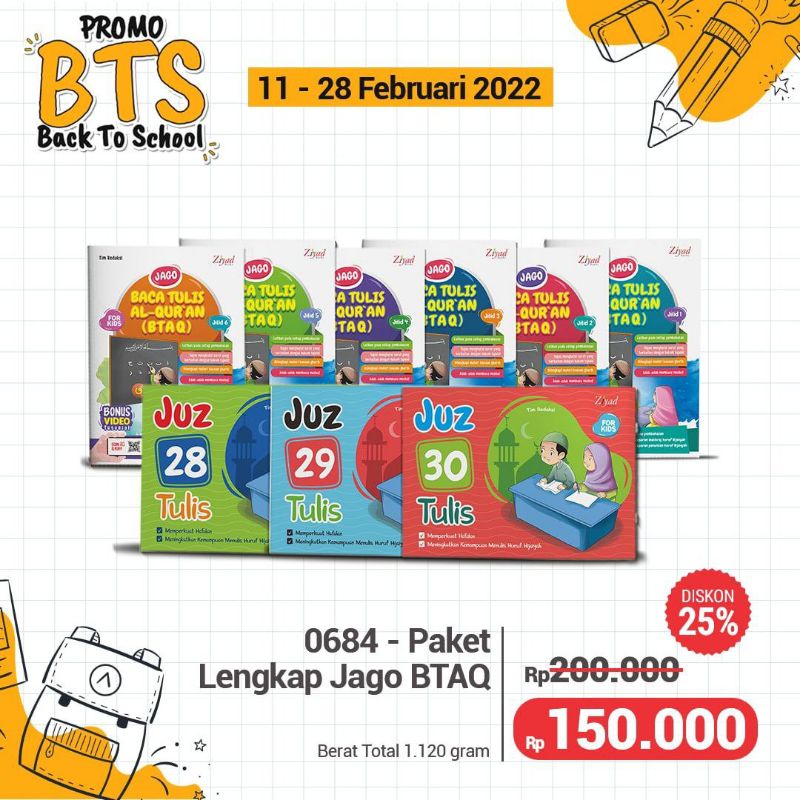 Jago Baca Tulis Al - Qur'an (BTAQ)