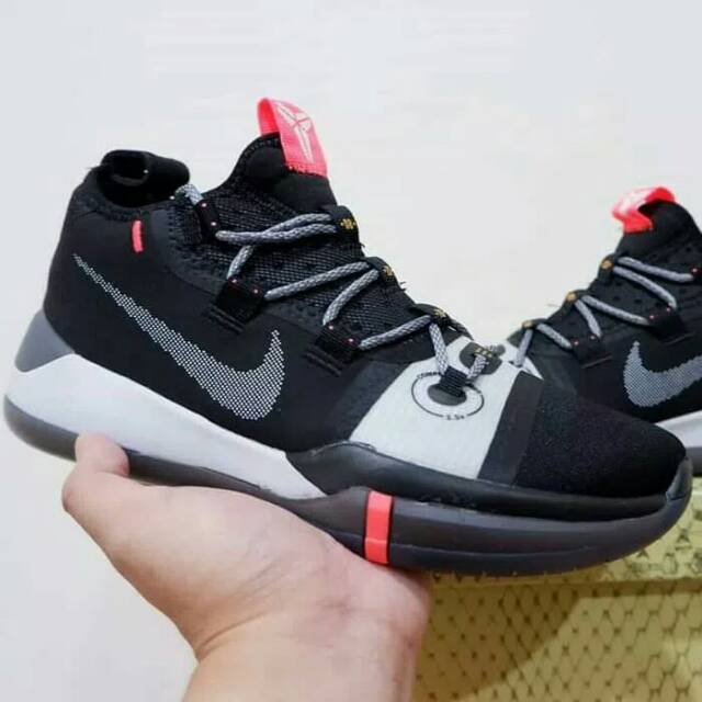 Sepatu Basket Kobe AD Exodus Black White Orange
