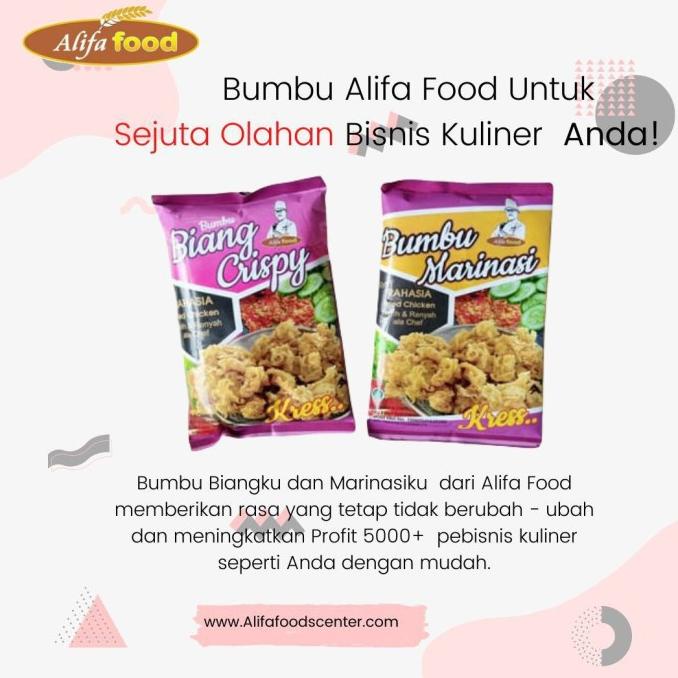 

[PROMO] Paket Bumbu Biang Crispy 750g & Bumbu Marinasi 250g