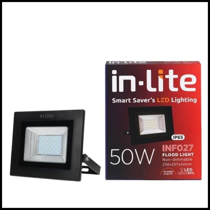 Lampu Sorot / Flood Light Led Inlite 50 Watt