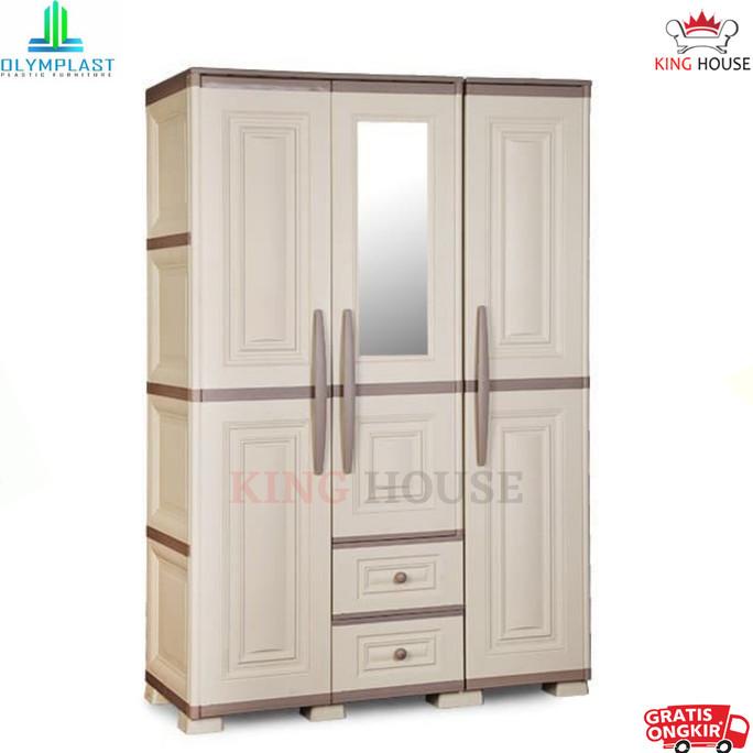 Lemari Pakaian Olymplast Otc Modern 3 Pintu Temmyhardi