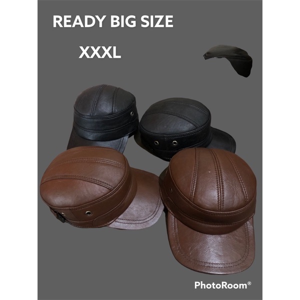 Topi kulit komando asli original