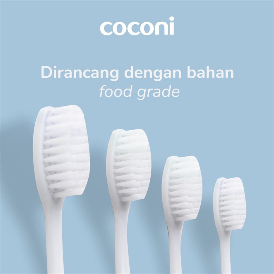 Coconi Kids Toothbrush | Sikat Gigi Anak Bulu Super Lembut Aman